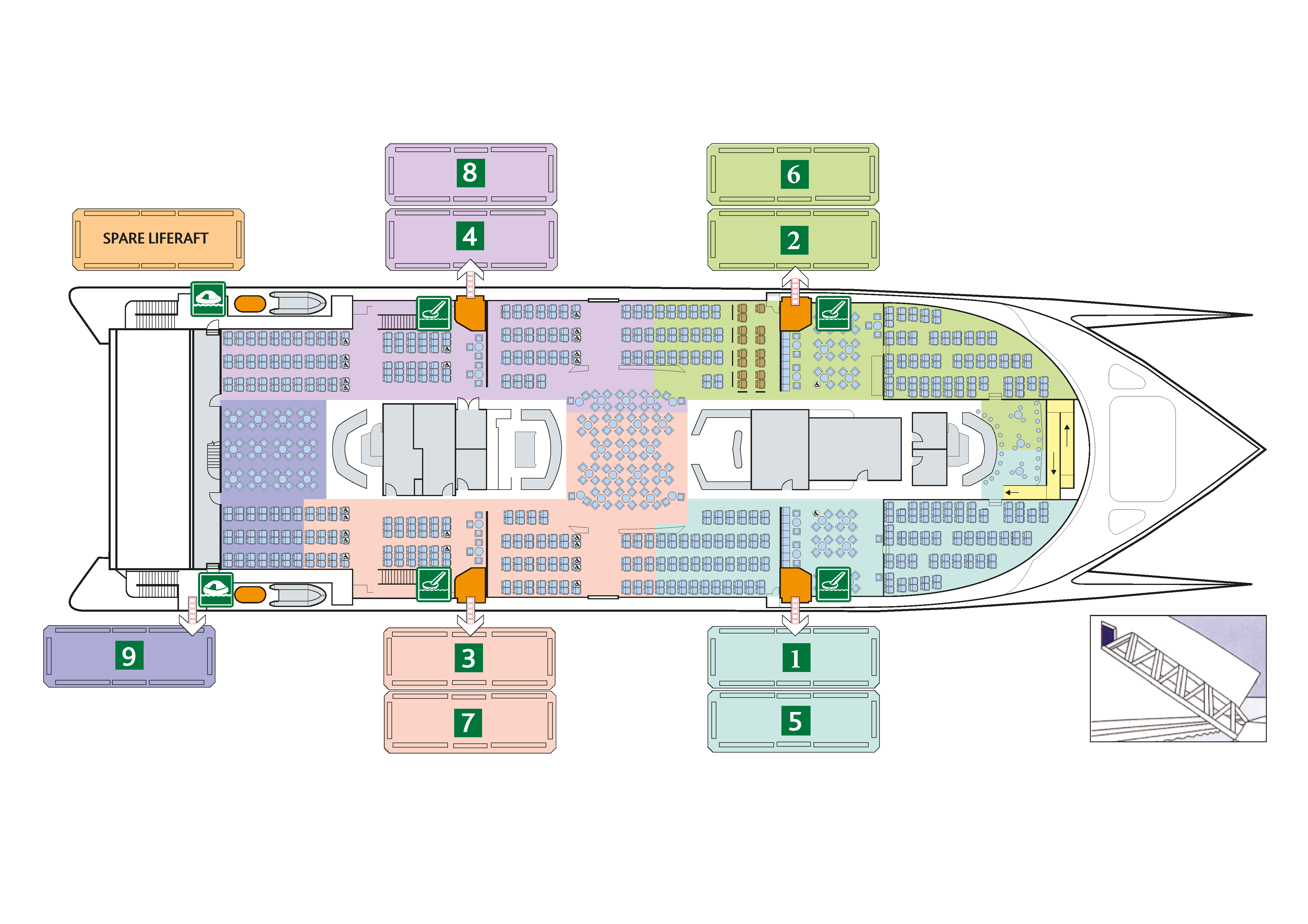 Condor Voyager Seating Plan