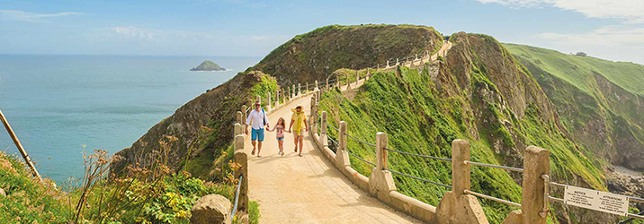 Clifftop Paths, La Coupee & Little Sark