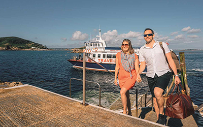 Boat to Herm