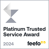 Platinum Trusted Service Award - Feefo